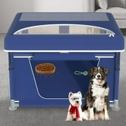 42x42x26 Inches Dog Playpens,Puppy Playpen with Gate, Dog Playpen for Puppies or Small Dogs, Dog Fence Pet Playpen for Indoor \u0026 Outdoor